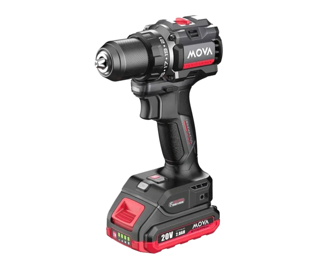 MOVA wiertarko-wkrętarka bezszczotkowa pd80k 20v 80nm (bateria - 1585818 - zdjęcie